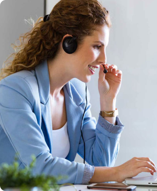 Helios customer support representative ready to help